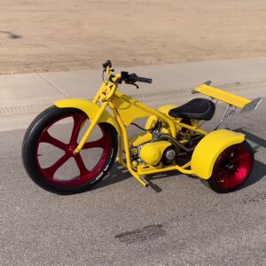 Porsche Yellow mini trike