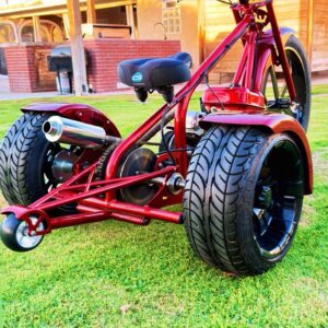 Red mini trike