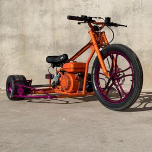 Orange mini drift trike